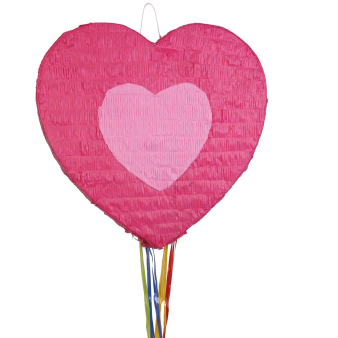 Pull Pinata Heart Paper 49.4 x 47.9 x 9.3 cm Pull Pinata Heart Paper 49.4 x 47.9 x 9.3 cm