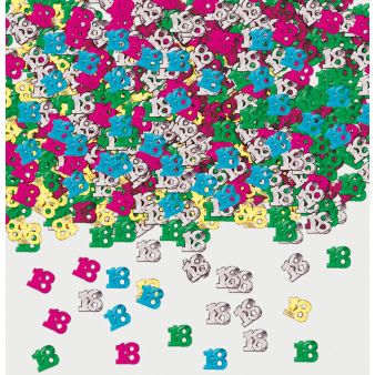 Confetti 18 Multicolour Foil 14 g Confetti 18 Multicolour Foil 14 g