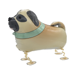 Walking Balloon Dog Foil Balloon W24 Packaged 59 cm x 42 cm