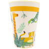 4 Cups Get Wild Plastic Reusable 430 ml