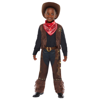 Child Costume Western Cowboy - Boys 3-4 Years