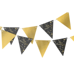 Pennant Banner Starlight Birthday Bon anniversaire Paper 400 x 19 cm