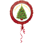 Standard Fröhliche WeihnachtenFoil Balloon Round S40 Packag ed 43 cm