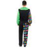 Adult Costume Funhouse Neon Clown Men Size M