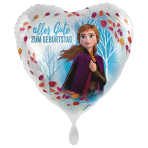 Standard Birthday with Anna Foil Balloon PL40 Packaged 45 cm