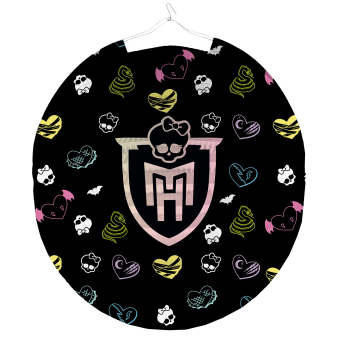 Lantern Monster High Paper 25 cm Lantern Monster High Paper 25 cm