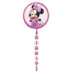 Jumbo Tail Airwalker Minnie Mouse Foil Balloon P76 packaged