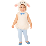 Child Costume Little Lamb Tabard Age 2-3 Years