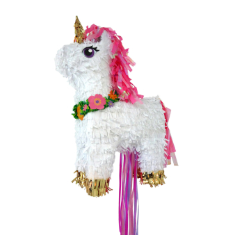Pull Pinata Magical Unicorn Paper / Foil 33.5 x 50.5 x 12.4 cm Pull Pinata Magical Unicorn Paper / Foil 33.5 x 50.5 x 12.4 cm