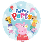 Standard Peppa Pig Foil Balloon C60 Packaged 43 cm