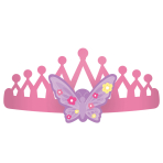 8 Tiaras Princess Paper