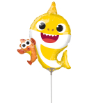 Mini Shape Baby Shark Foil Balloon A30 airfilled