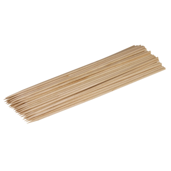 50 Skewer Picks Wood 20 cm