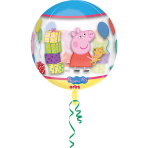 Orbz Peppa Pig Foil Balloon G40 Packaged 38 cm x 40 cm