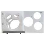 Balloon Sizer Sheet Plastic