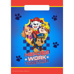 8 Party Bags Paw Patrol Plastic 23.4 x 16.2 cm