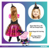 Child Costume Peppa Orange Dress Age 4-6 Years