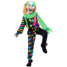 Child Costume Funhouse Clown Boy Age 8-10 Years