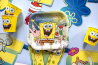 8 Plates SpongeBob Squared Paper 23 x 23 cm
