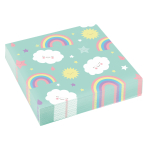 20 Napkins Rainbow & Cloud 33 x 33 cm