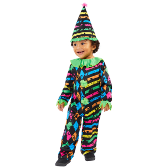Baby Costume Funhouse Clown Age 6-12 Months Baby Costume Funhouse Clown Age 6-12 Months