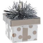 Balloon Weight Gift Package Silver 170 g/6 oz