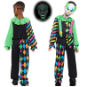 Child Costume Funhouse Clown Boy Age 8-10 Years