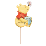 Mini Shape Winnie Puuh Foil Foil Balloon A30 Airfilled 20 cm x 33 cm