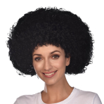 Costume Accessory Afro Wig Black One Size