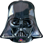 SuperShape Darth Vader Helmet Foil Balloon P38 Packaged 63 cm x 63 cm