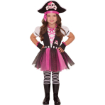 Child Costume Dazzling Pirate Age 4 - 6 Years