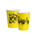 8 Cups BVB Dortmund Paper 250 ml