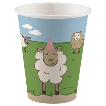 8 Cups Farm PartyPaper 250 ml 8 Cups Farm PartyPaper 250 ml