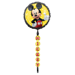 Jumbo Tail Airwalker Mickey Mouse Foil Balloon P76 packaged