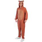Adult Costume Bear Fleece Onesie Size S/M