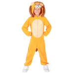 Child Costume Lion Fleece Onesie Age 6-8 Years