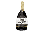 SuperShape Bubbly Wine New Year Foil Balloon P30 Packaged