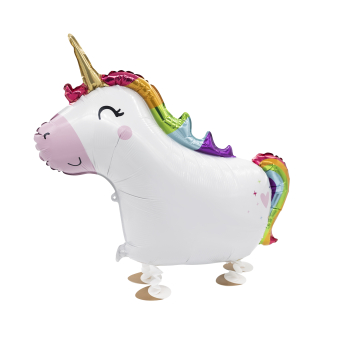 Walking Balloon Unicorn Foil Falloon W24 Packaged 81 cm 62 cm Walking Balloon Unicorn Foil Falloon W24 Packaged 81 cm 62 cm