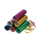 Streamer Metallic Assorted Paper 0.7 x 400 cm