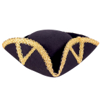 Costume Accessory Baroque Tricorn Hat One Size