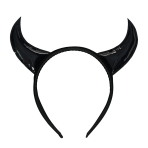 Headband Devil Horns Black One size