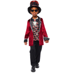 Child Costume Midnight Vampire Age 8-10 Years