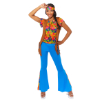 Womens Costume HIppie Party Girl Large