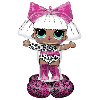 AirLoonz LOL Glam Diva Foil Balloon P71 Packaged 88 cm x 119 cm AirLoonz LOL Glam Diva Foil Balloon P71 Packaged 88 cm x 119 cm