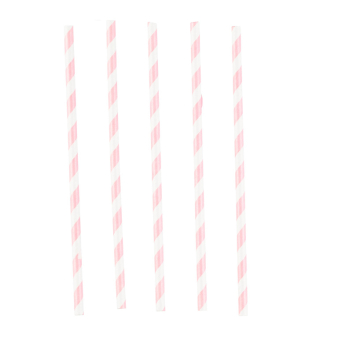 12 Drinking Straws Be a Mermaid Paper 19.7 cm
