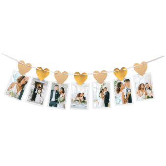 Photo Garland Wedding Paper Photo Garland Wedding Paper