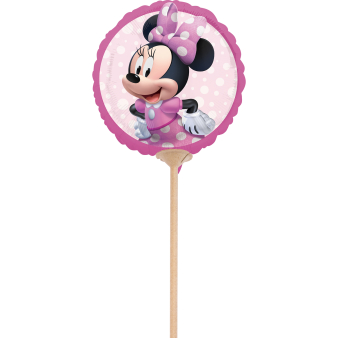 9" Mini Minnie Mouse Forever Foil Balloon A20 Airfilled 9"/23 cm 9" Mini Minnie Mouse Forever Foil Balloon A20 Airfilled 9"/23 cm