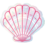 Supershape Shell Magical Ocean H40 Packaged 65 cm