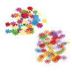 Confetti Flower Power Assorted Foil 15 g