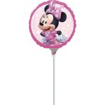 9" Mini Minnie Mouse Forever Foil Balloon A20 Bulk 9"/23 cm